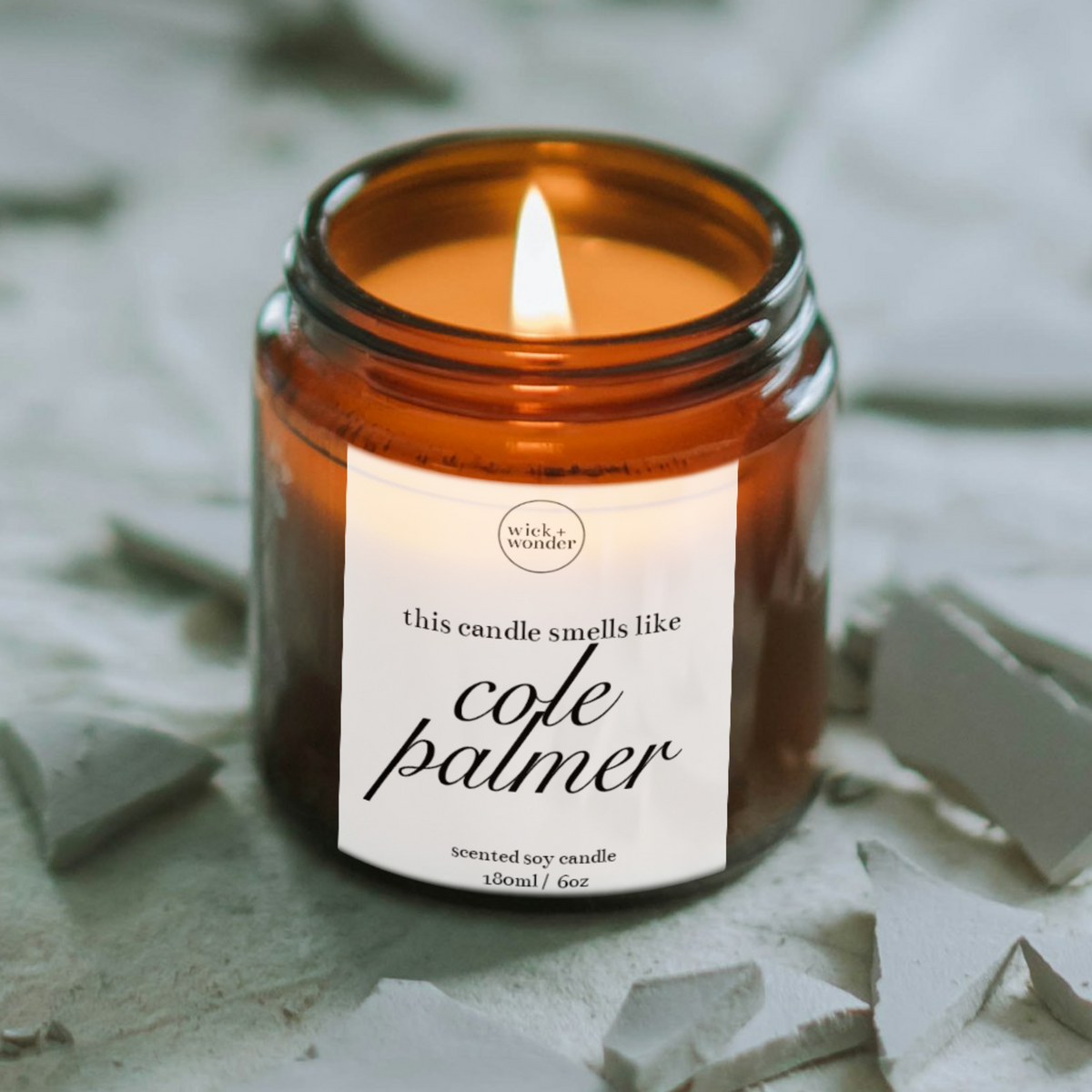 Smells Like Cole Palmer Candle, Football Gifts