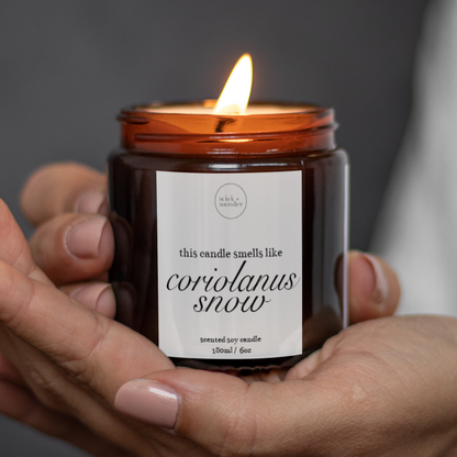 Coriolanus Snow Candle, Hunger Games Gifts