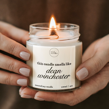 Load image into Gallery viewer, Dean Winchester Candle, Supernatural Gifts

