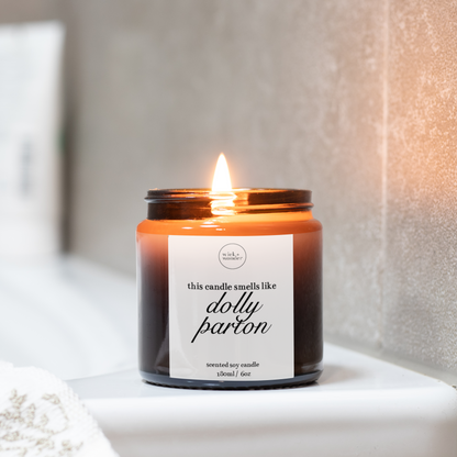 Dolly Parton Candle, Country Music Gifts