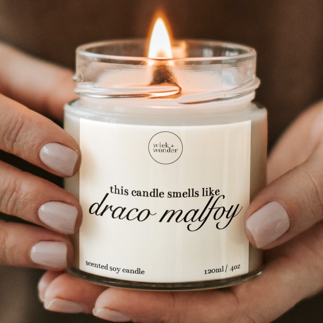 Draco Malfoy Candle, Harry Potter Gifts