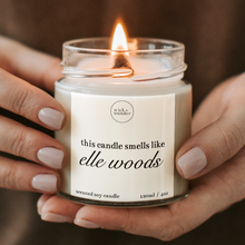 Load image into Gallery viewer, Smells Like Elle Woods Candle, Legally Blonde Gifts

