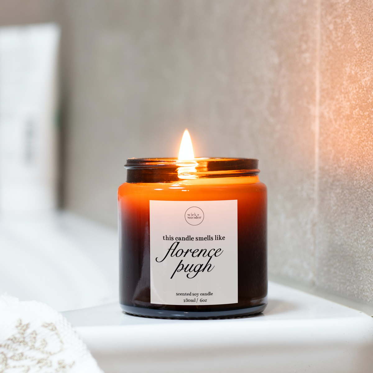 Smells Like Florence Pugh Candle, Florence Pugh Gifts