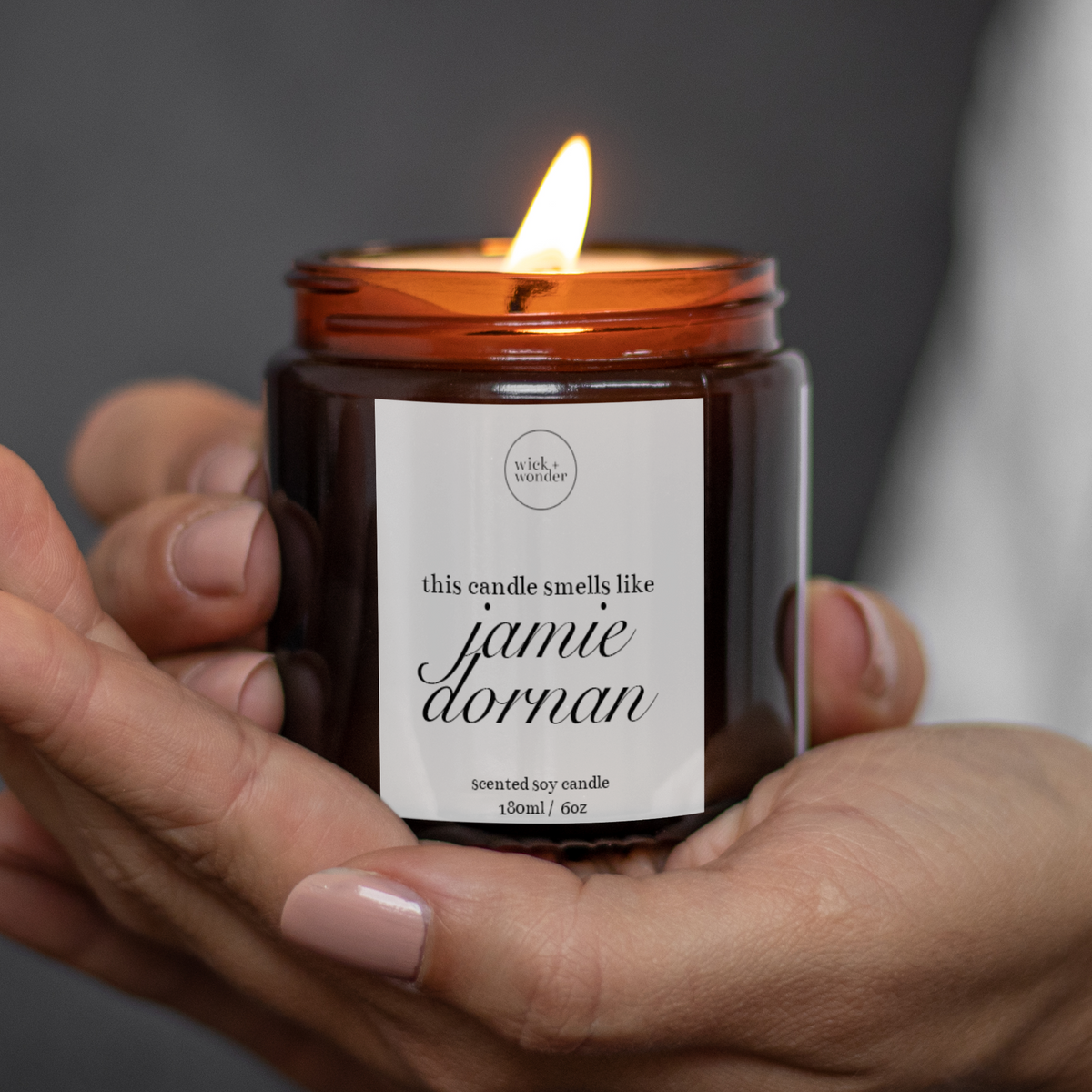 Smells Like Jamie Dornan Candle, Celebrity Candles