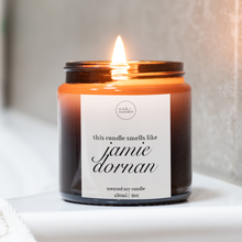 Load image into Gallery viewer, Smells Like Jamie Dornan Candle, Celebrity Candles
