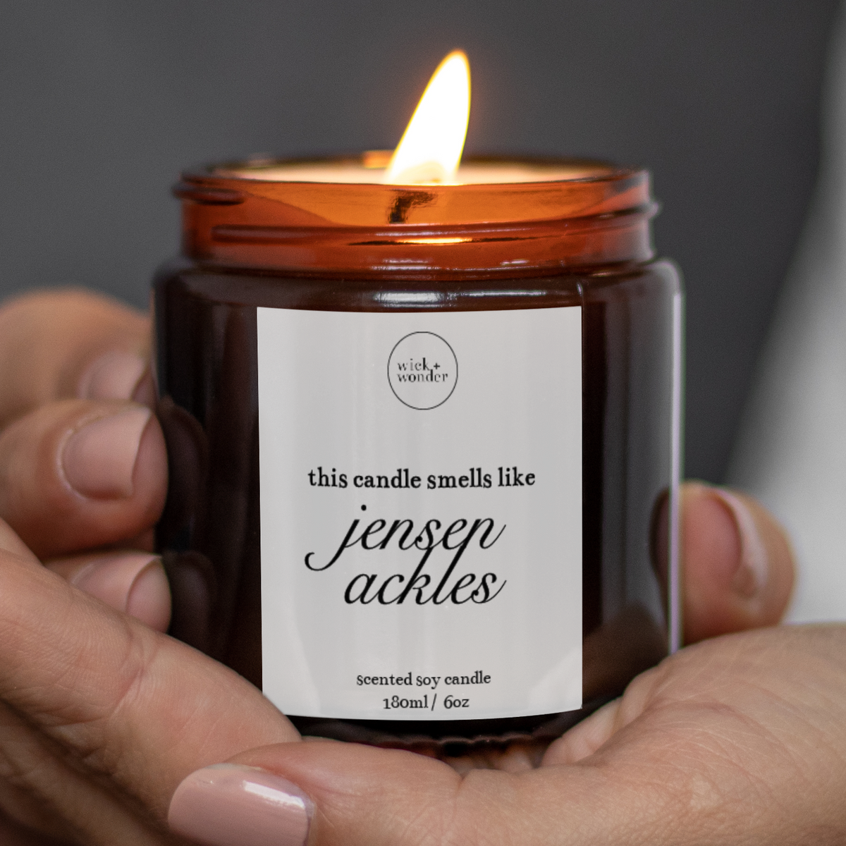 Jensen Ackles Candle, Celebrity Candles