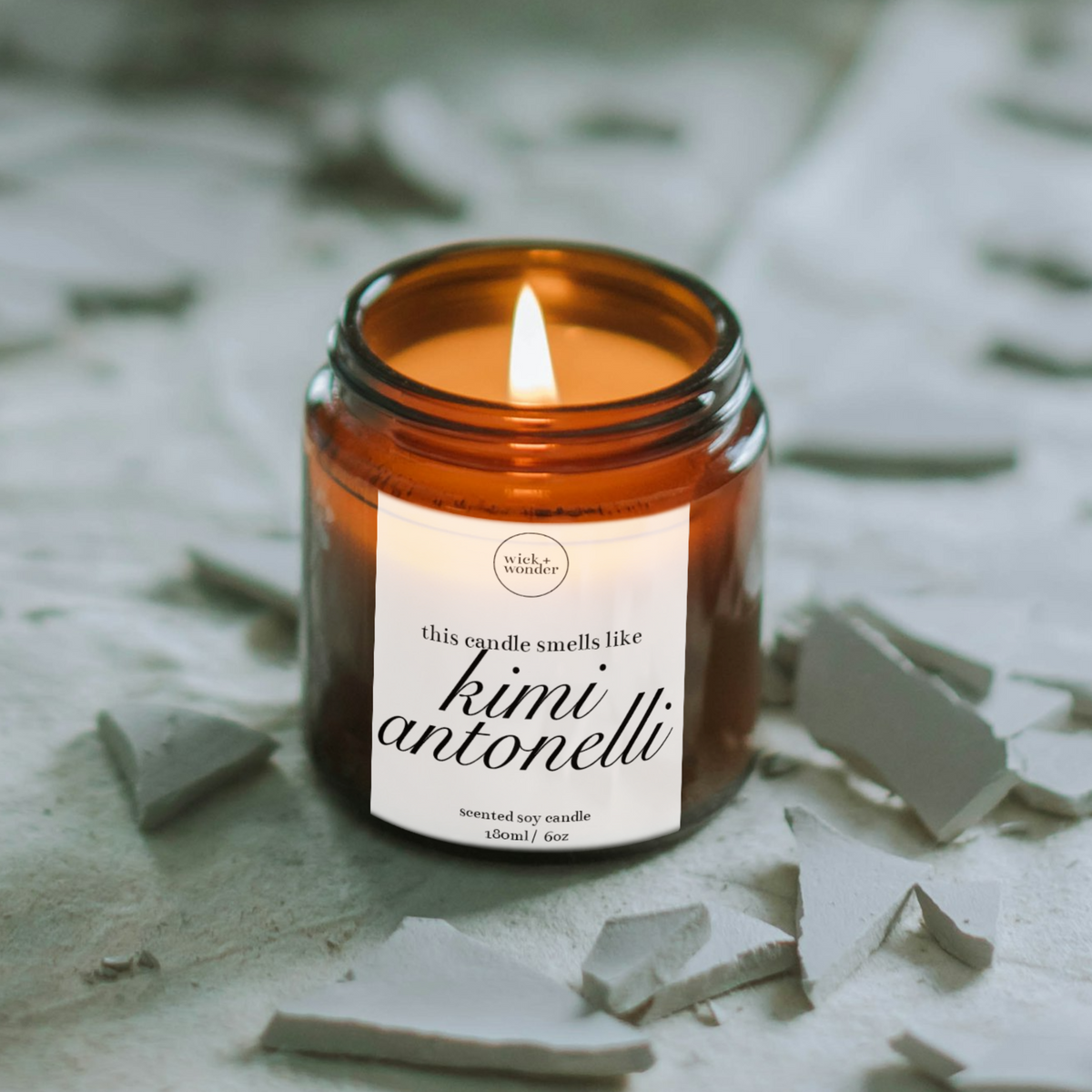 Kimi Antonelli Candle, Formula One Gifts