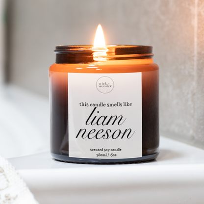 Liam Neeson Candle, Naked Gun Gifts