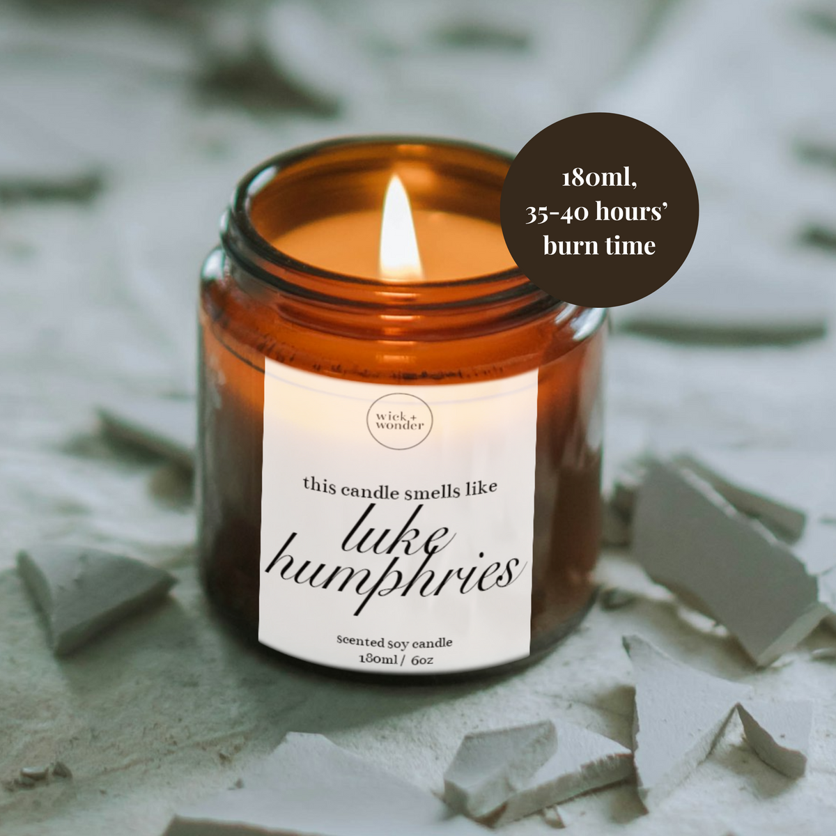 Luke Humphries Candle, Funny Darts Gifts