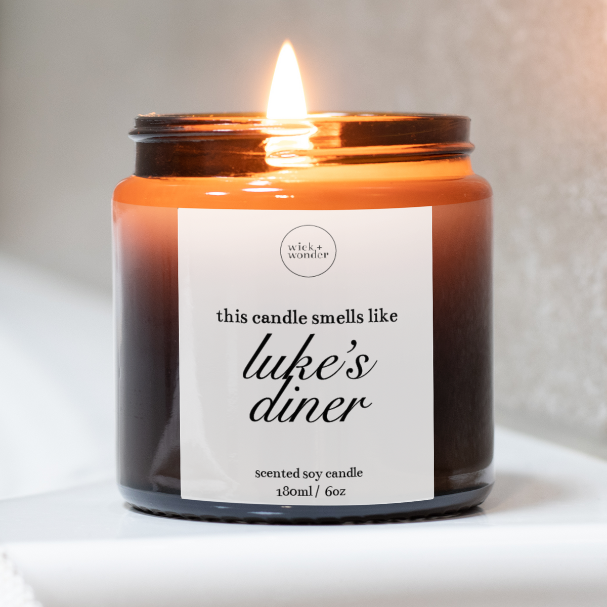 Luke's Diner Candle, Gilmore Girls Gifts, Gilmore Girls Candle