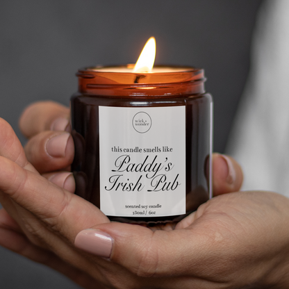 Paddy's Irish Pub Candle, Always Sunny In Philadelphia Gifts