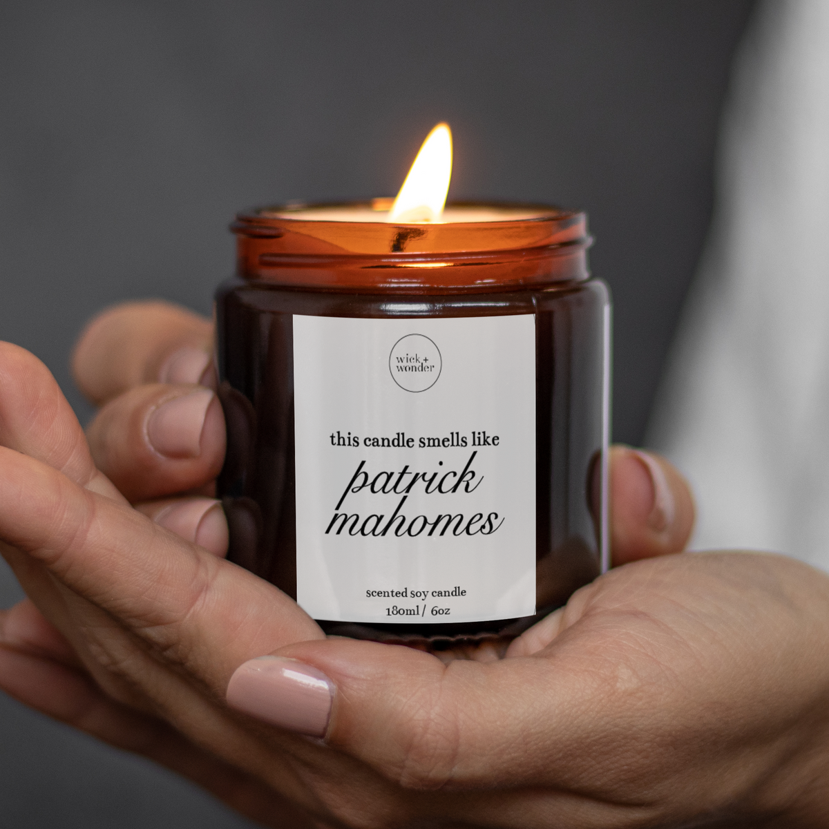 Patrick Mahomes Candle, NFL Gifts
