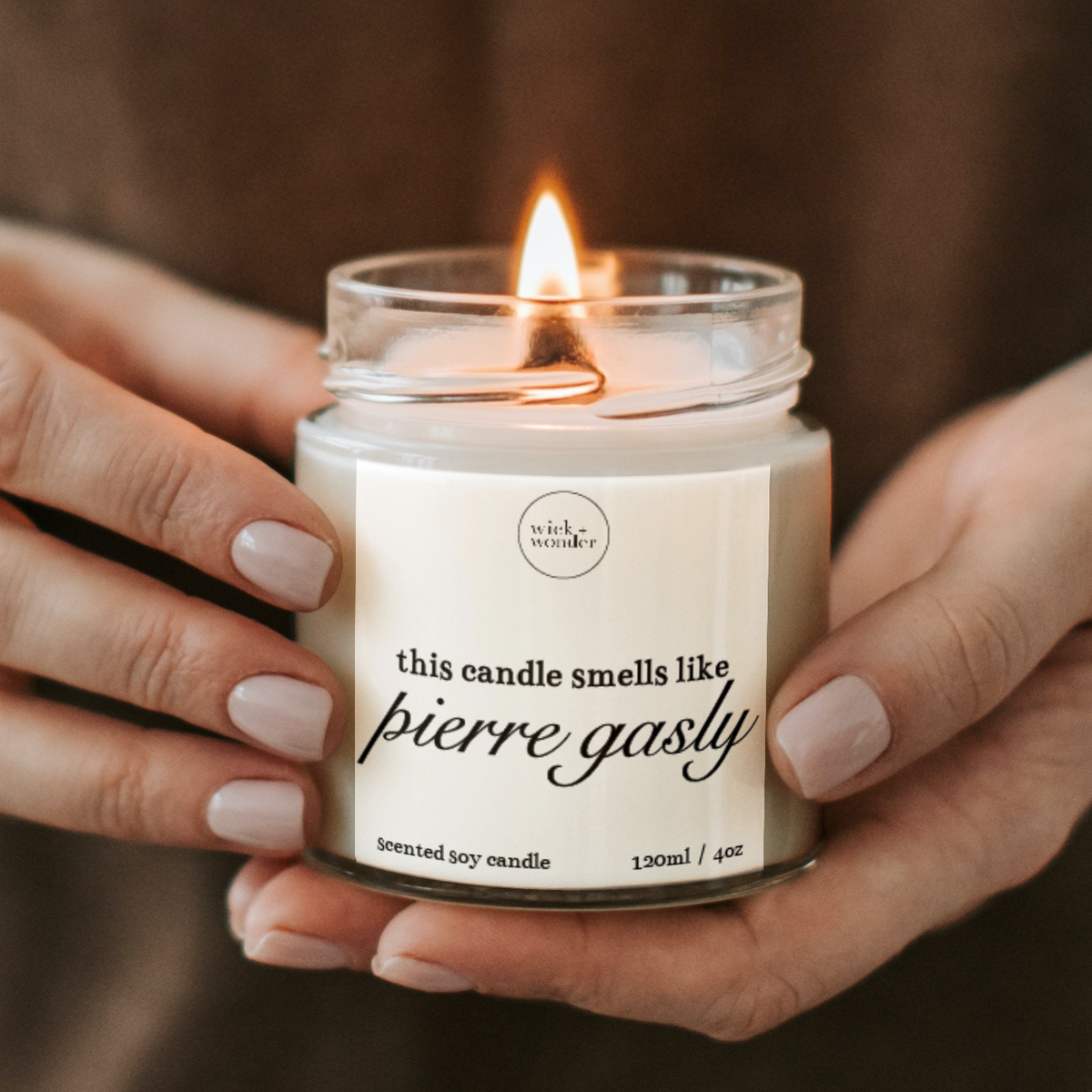 Pierre Gasly Candle, Formula One Gifts