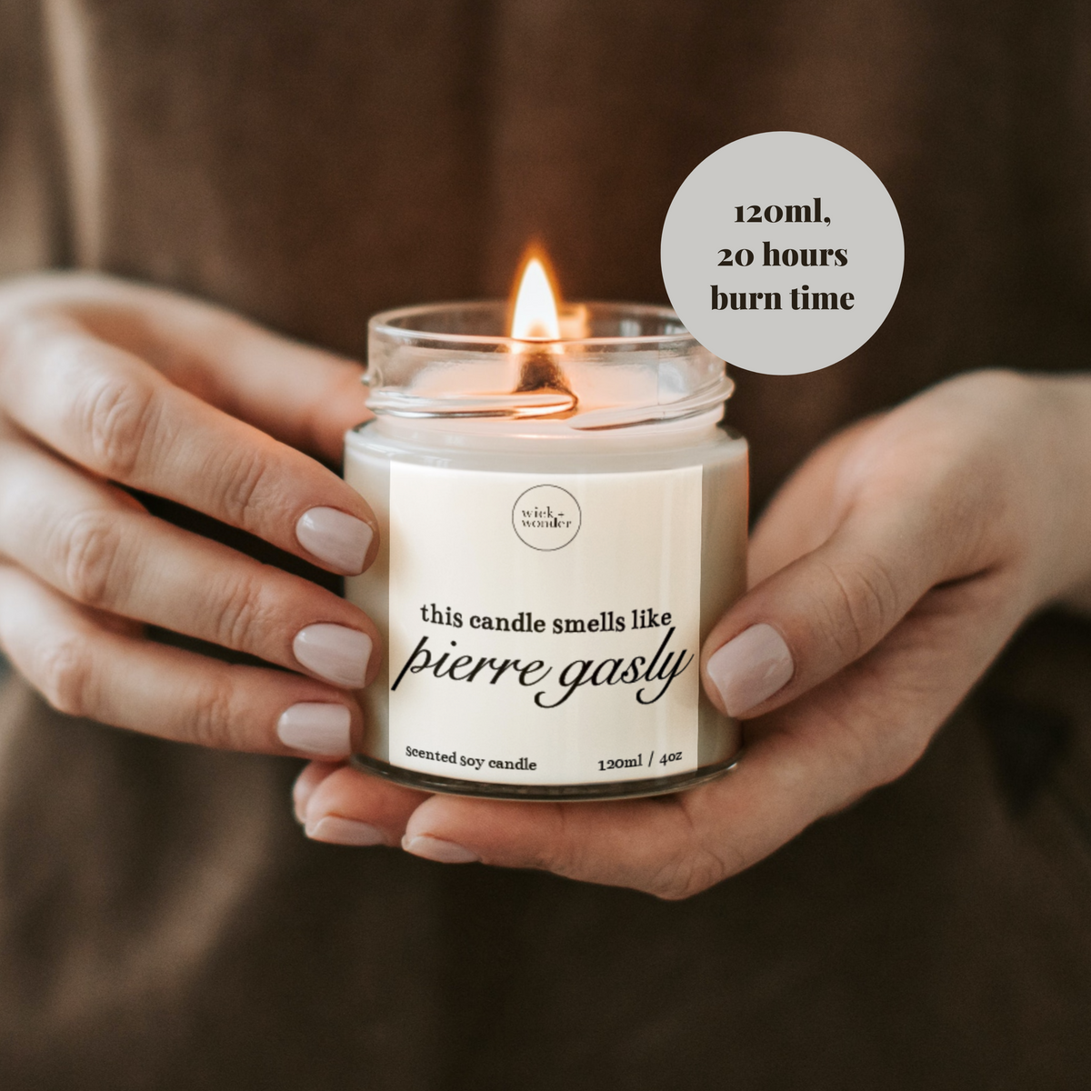 Pierre Gasly Candle, Formula One Gifts