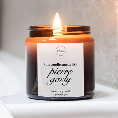 Pierre Gasly Candle, Formula One Gifts