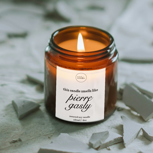 Pierre Gasly Candle, Formula One Gifts