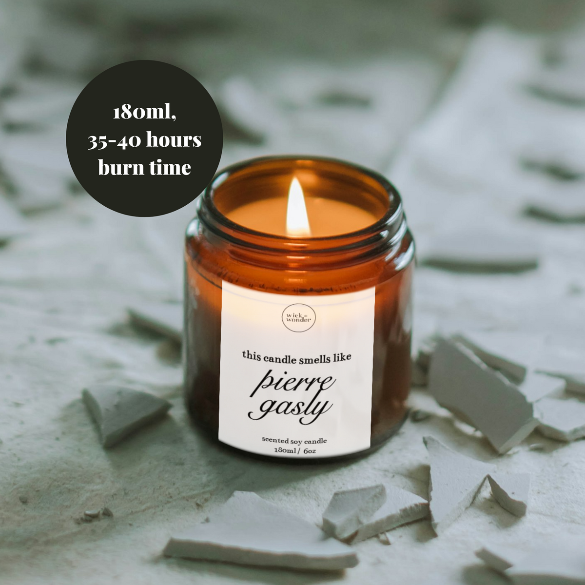 Pierre Gasly Candle, Formula One Gifts
