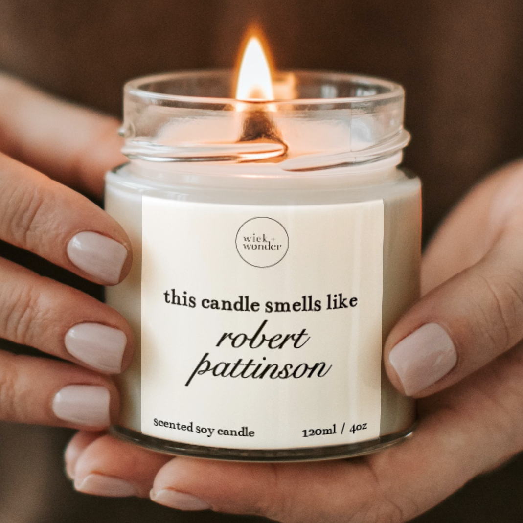 Robert Pattinson Candle, Twilight Gifts