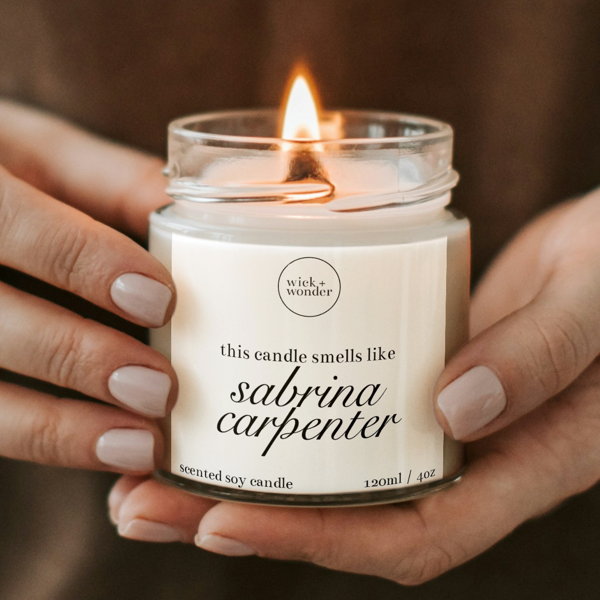Smells Like Sabrina Carpenter Candle, Celebrity Candles