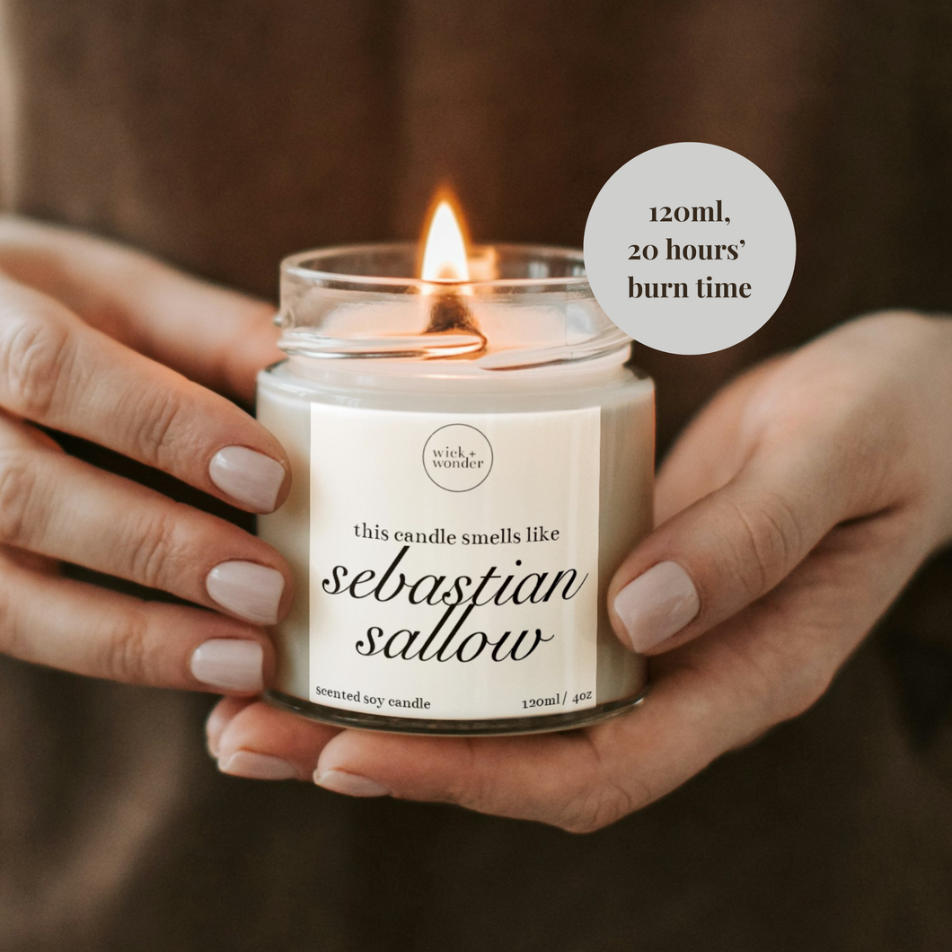 Sebastian Sallow Candle, Harry Potter Gifts