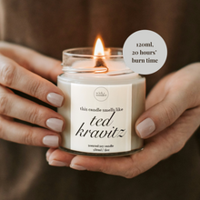 Load image into Gallery viewer, Ted Kravitz Candle, Funny Formula One Gifts
