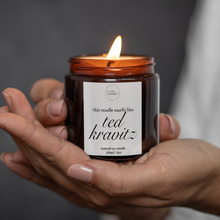 Load image into Gallery viewer, Ted Kravitz Candle, Funny Formula One Gifts
