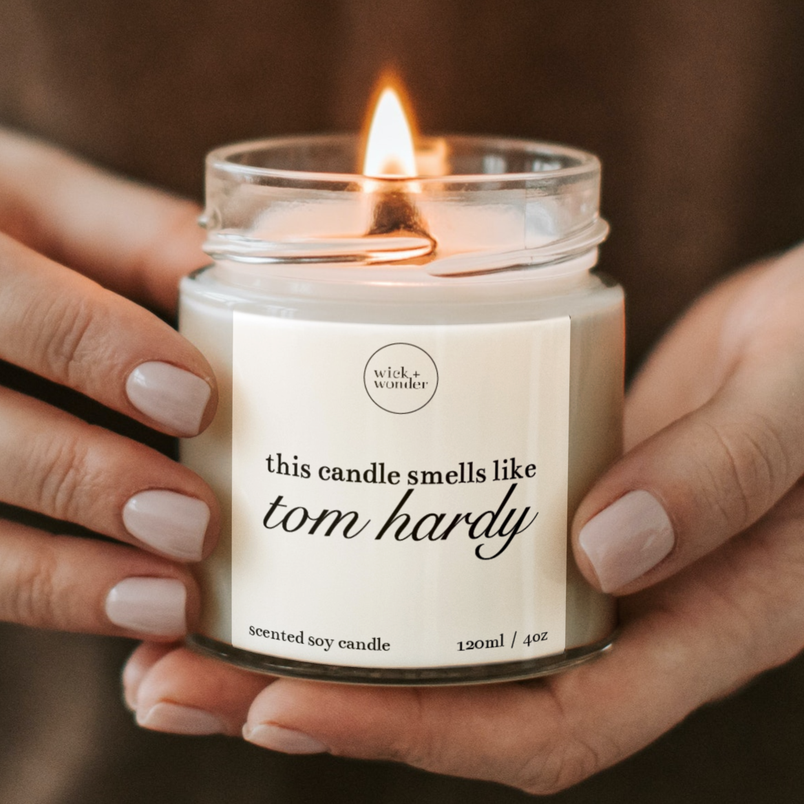 Smells Like Tom Hardy Candle, Tom Hardy Gifts