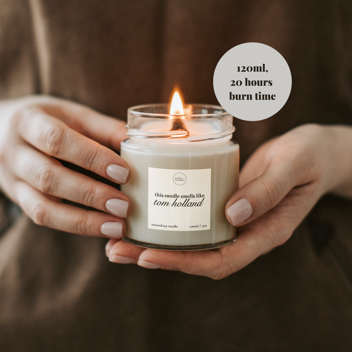 Tom Holland Candle, Spiderman Gifts