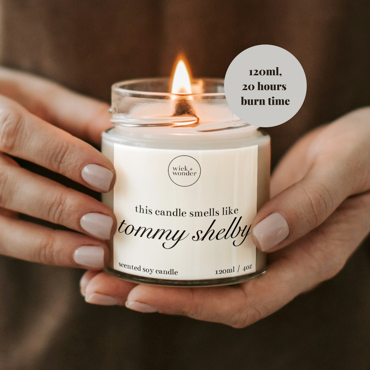 Tommy Shelby Candle, Peaky Blinders Gifts