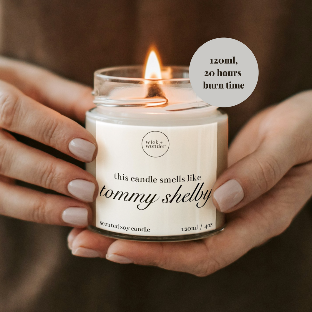 Tommy Shelby Candle, Peaky Blinders Gifts
