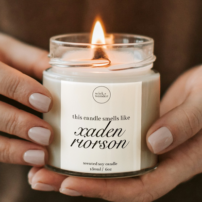 Xaden Riorson Candle, Fourth Wing Gifts
