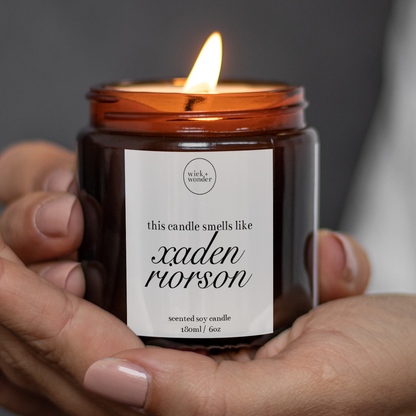 Xaden Riorson Candle, Fourth Wing Gifts