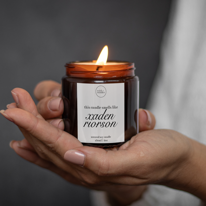 Xaden Riorson Candle, Fourth Wing Gifts