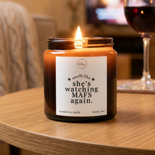 Load image into Gallery viewer, Married At First Sight Gifts, Watching MAFS Again Candle
