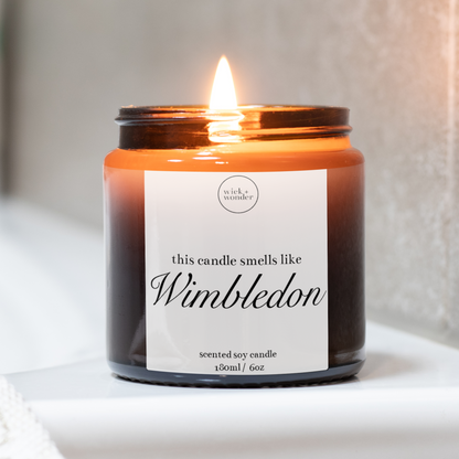 Wimbledon Candle, Funny Tennis Gifts